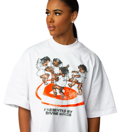 Stick Together Boxy Cropped Tee